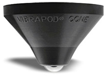 Vibrapod Cone Double Truncated Vinyl Isolation Cone - Each - Demo